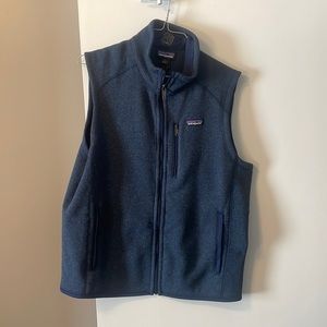Patagonia blue vest